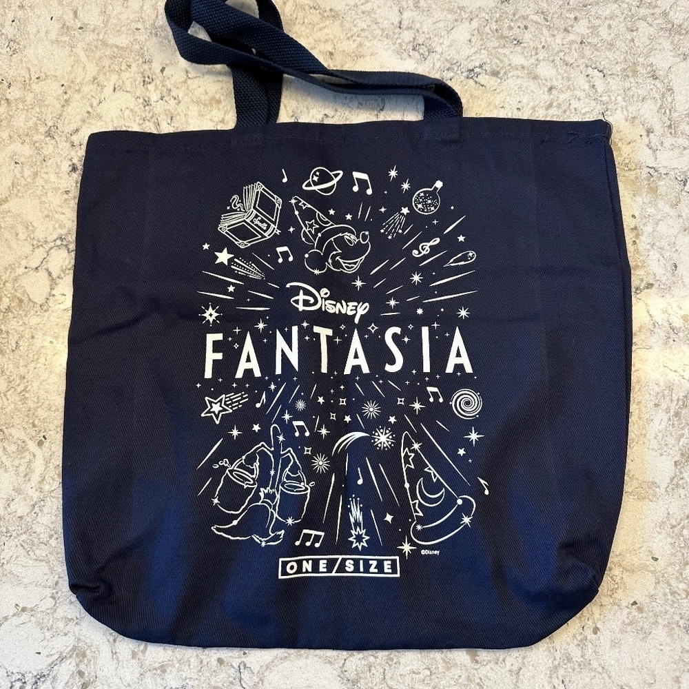 Disney Blue Fantasia‎ Re-Usable Bag -